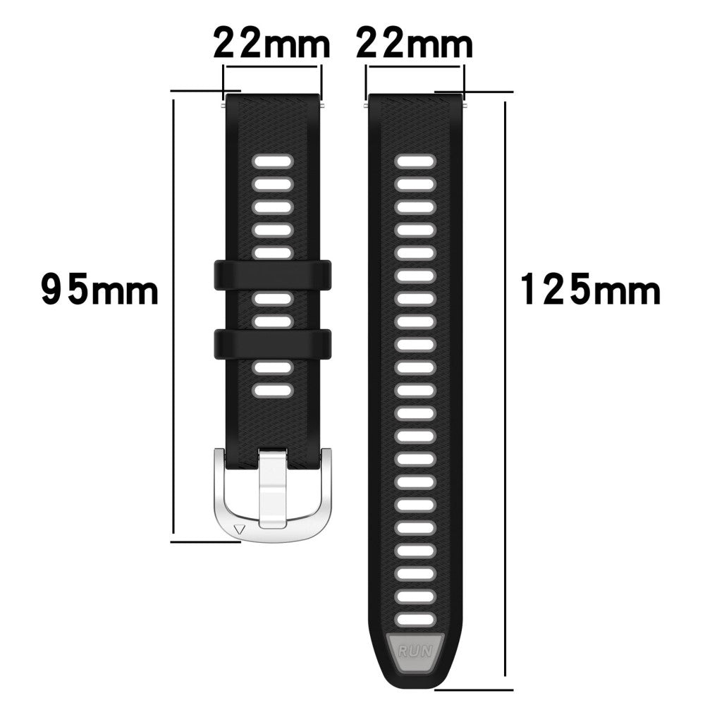 Mega Fint Silikone Universal Rem passer til Smartwatch - Grøn#serie_4
