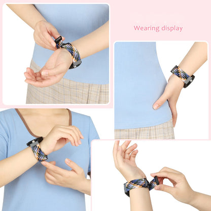 Stilren Nylon Universal Rem passer til Smartwatch - Grøn#serie_9