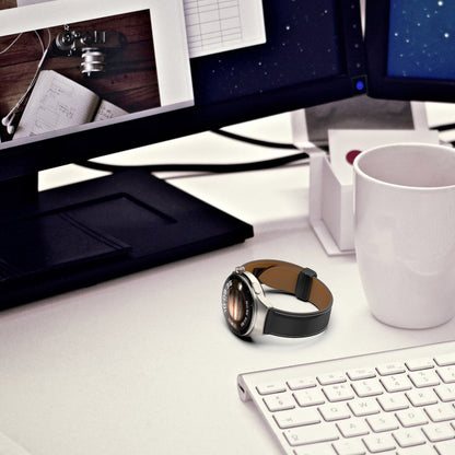 Helt Vildt Flot Ægte Læder Universal Rem passer til Smartwatch - Grøn#serie_4