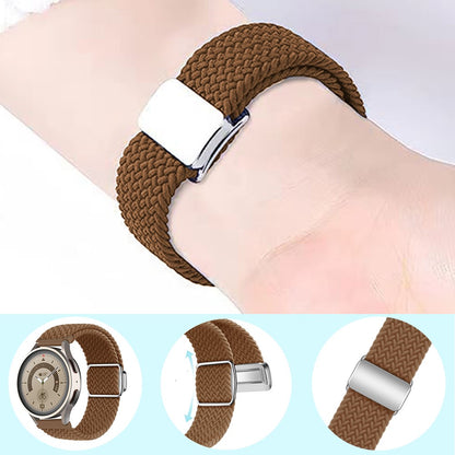 22mm Universal nylon strap with magnetic buckle - Smoke Purple#serie_14
