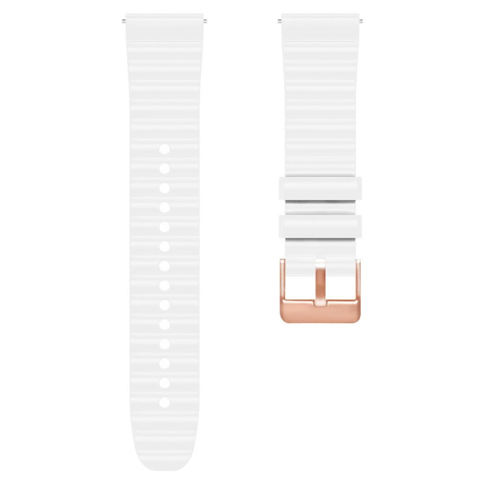 Helt Vildt Smuk Silikone Universal Rem passer til Smartwatch - Hvid#serie_2