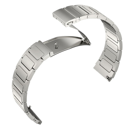 Helt Vildt Godt Metal Universal Rem passer til Smartwatch - Sort#serie_3