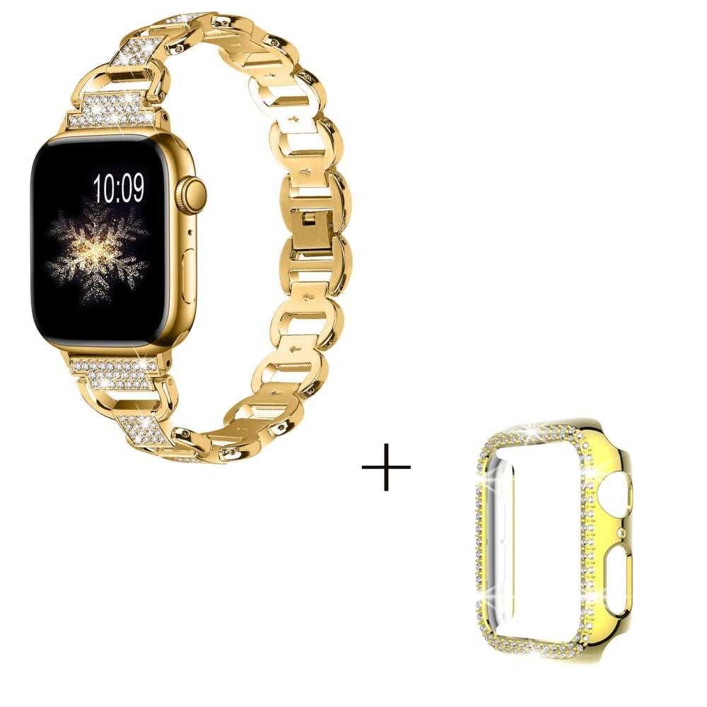 Metal Cover passer til Apple Watch Ultra - Guld#serie_3