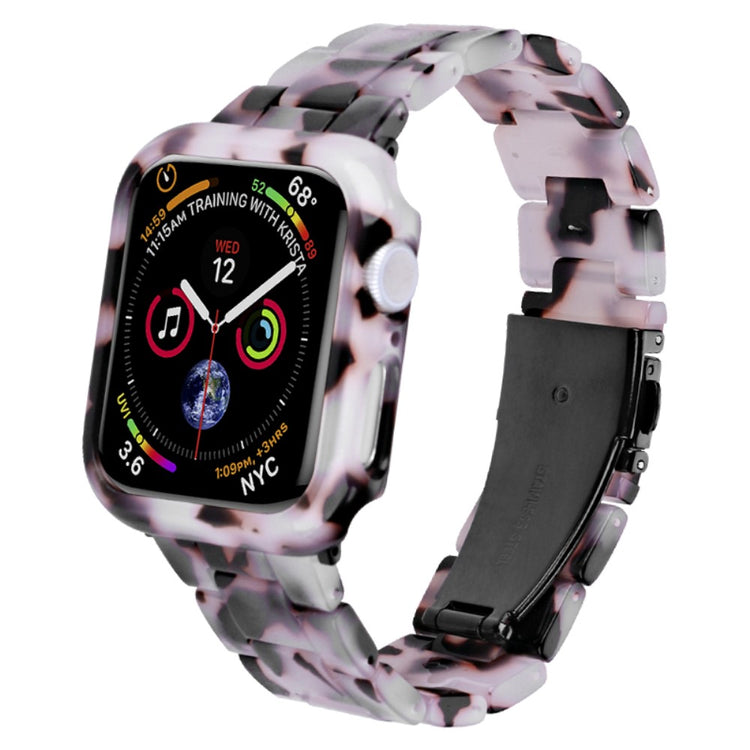 Vildt Hårdfør Metal Og Plastik Rem passer til Apple Watch Ultra Series - Pink#serie_7