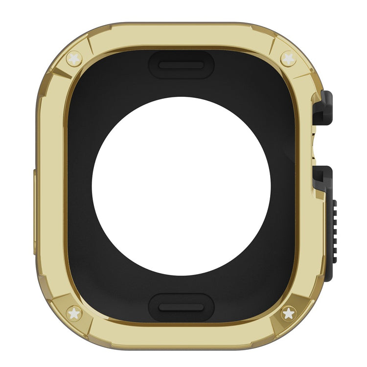 Beskyttende Silikone Universal Bumper passer til Apple Smartwatch - Guld#serie_5