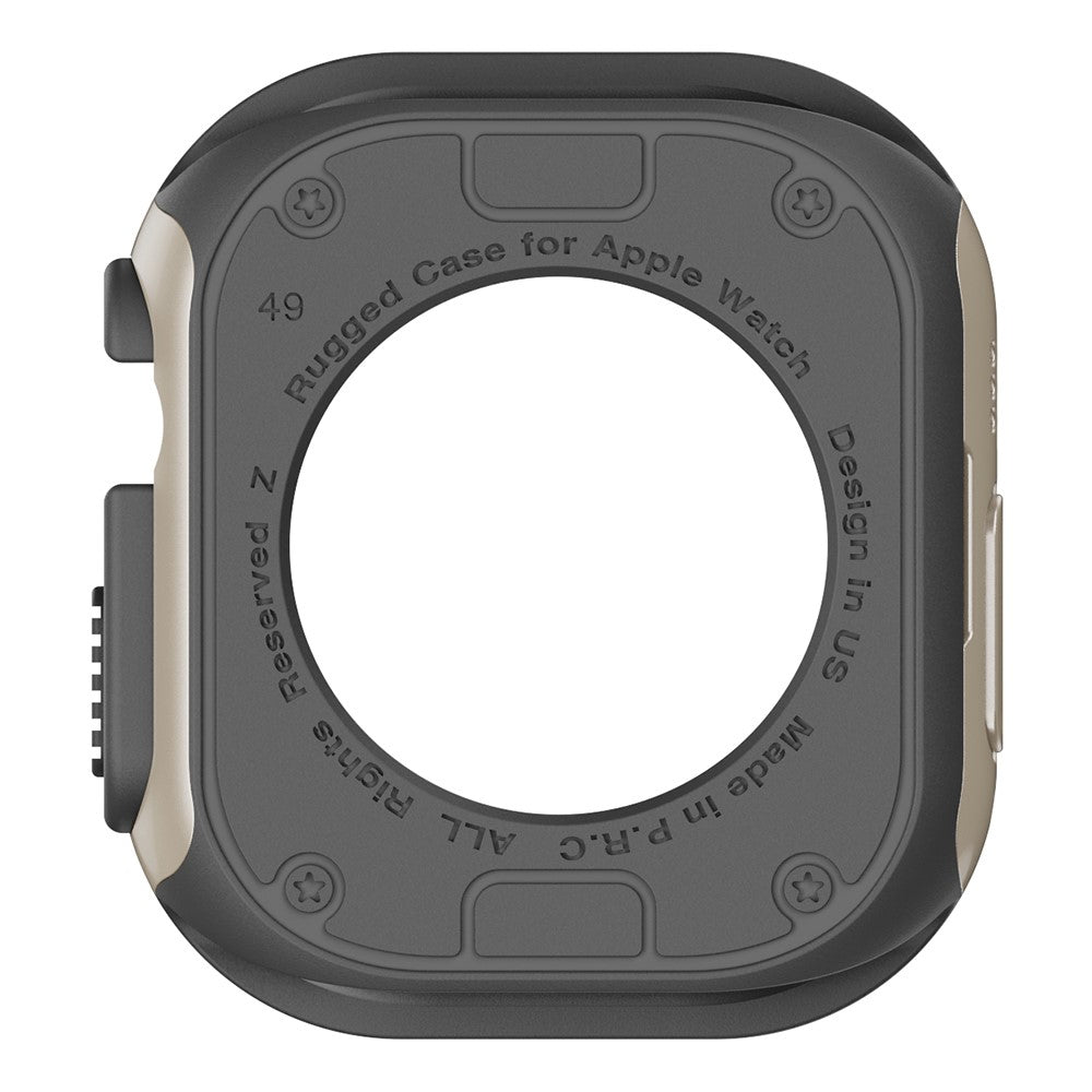 Beskyttende Silikone Universal Bumper passer til Apple Smartwatch - Hvid#serie_7