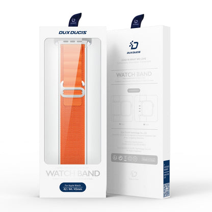 Vildt Fed Metal Og Nylon Universal Rem passer til Apple Smartwatch - Orange#serie_3
