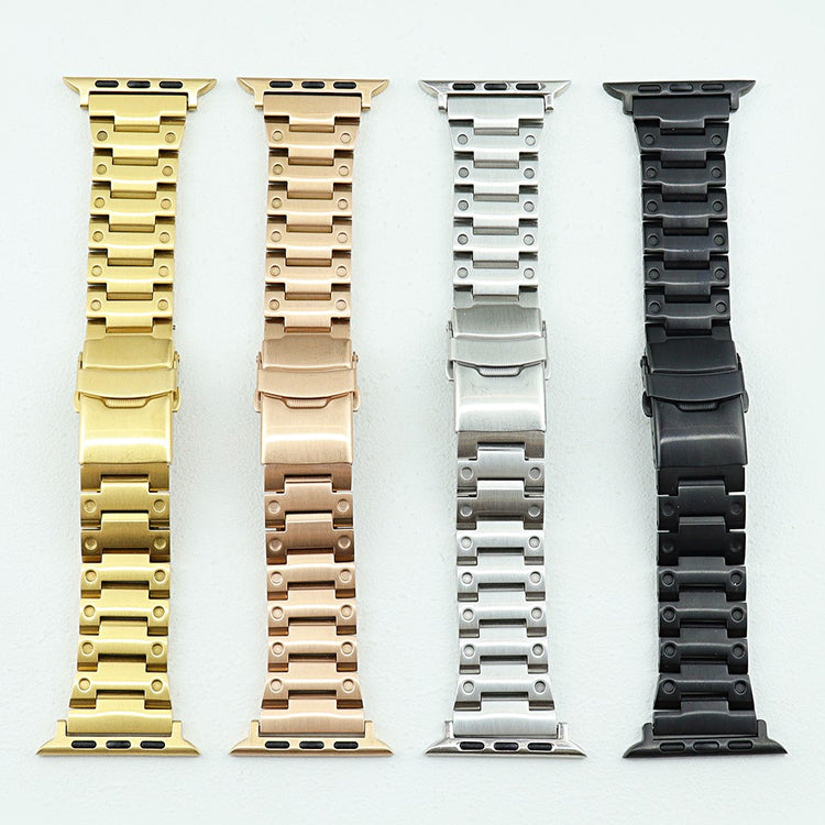 Meget Skøn Metal Universal Rem passer til Apple Smartwatch - Pink#serie_3