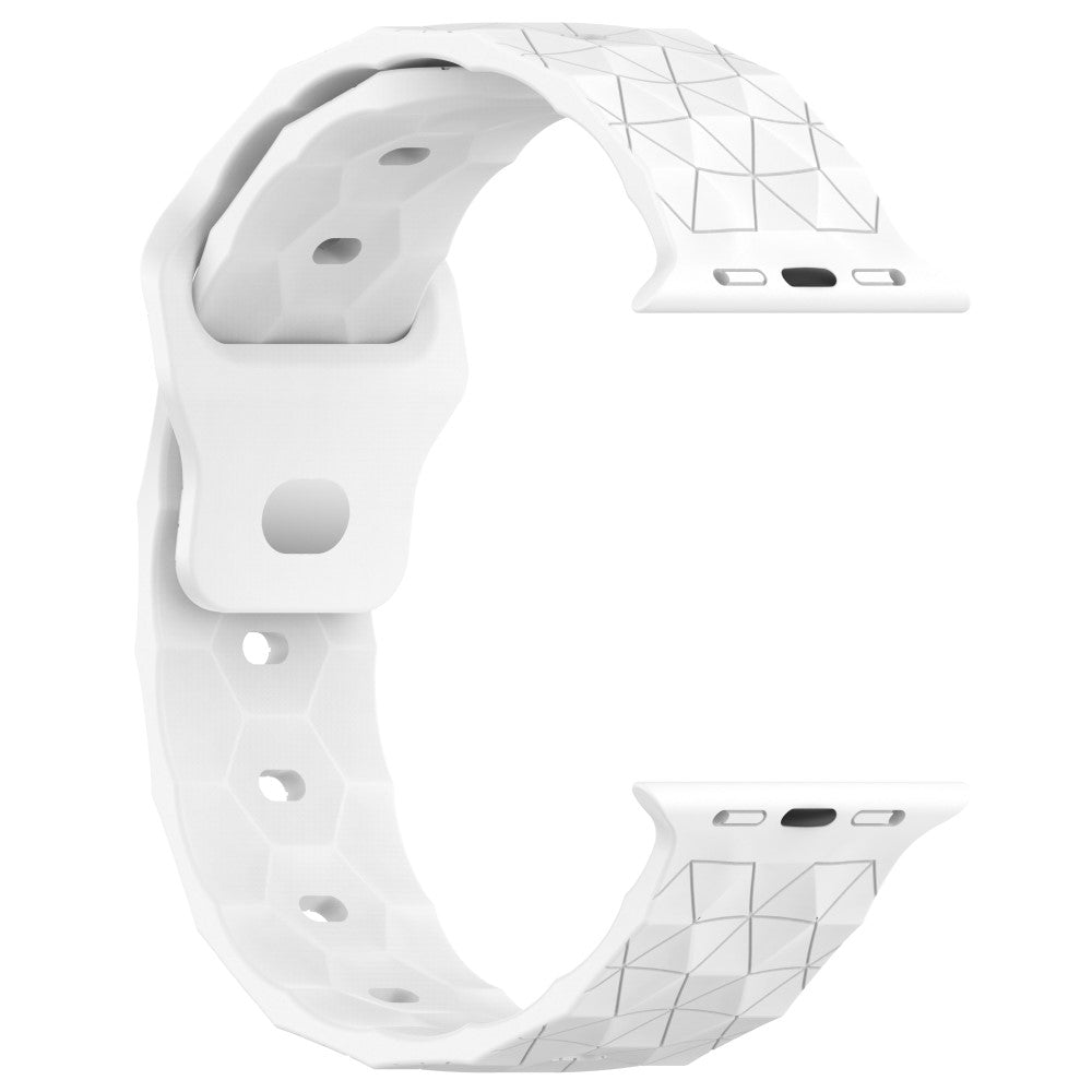 Mega Elegant Silikone Universal Rem passer til Apple Smartwatch - Hvid#serie_1