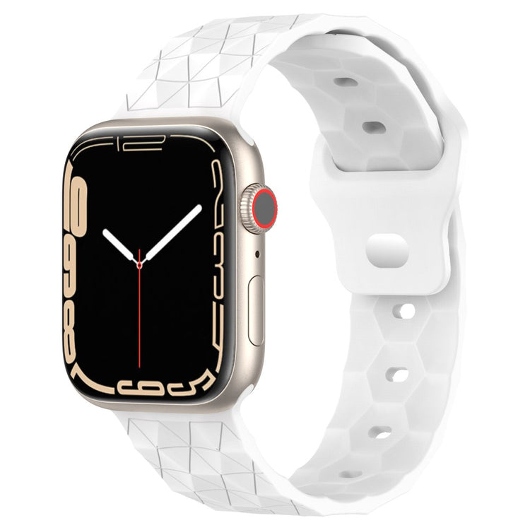 Mega Elegant Silikone Universal Rem passer til Apple Smartwatch - Hvid#serie_1