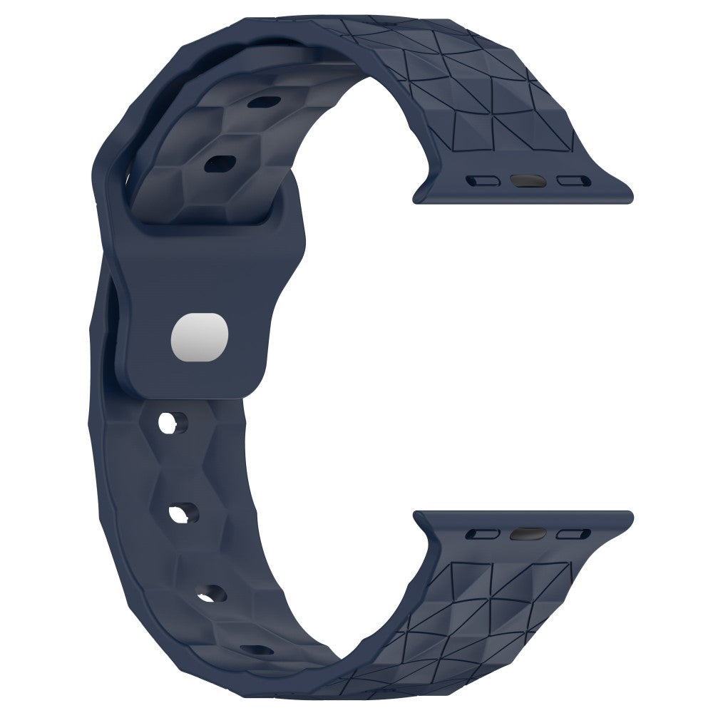 Mega Elegant Silikone Universal Rem passer til Apple Smartwatch - Blå#serie_10