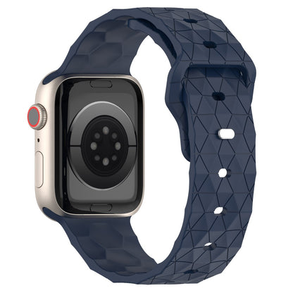Mega Elegant Silikone Universal Rem passer til Apple Smartwatch - Blå#serie_10