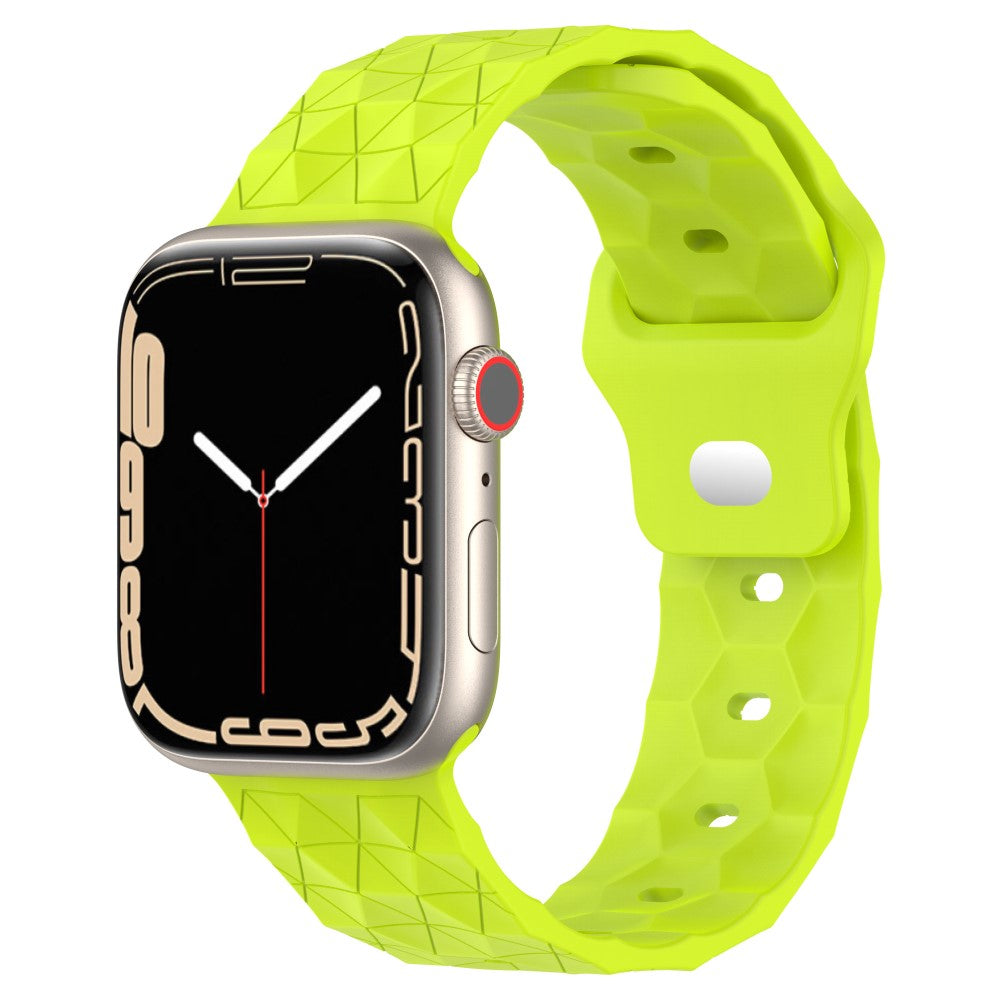 Mega Elegant Silikone Universal Rem passer til Apple Smartwatch - Grøn#serie_2
