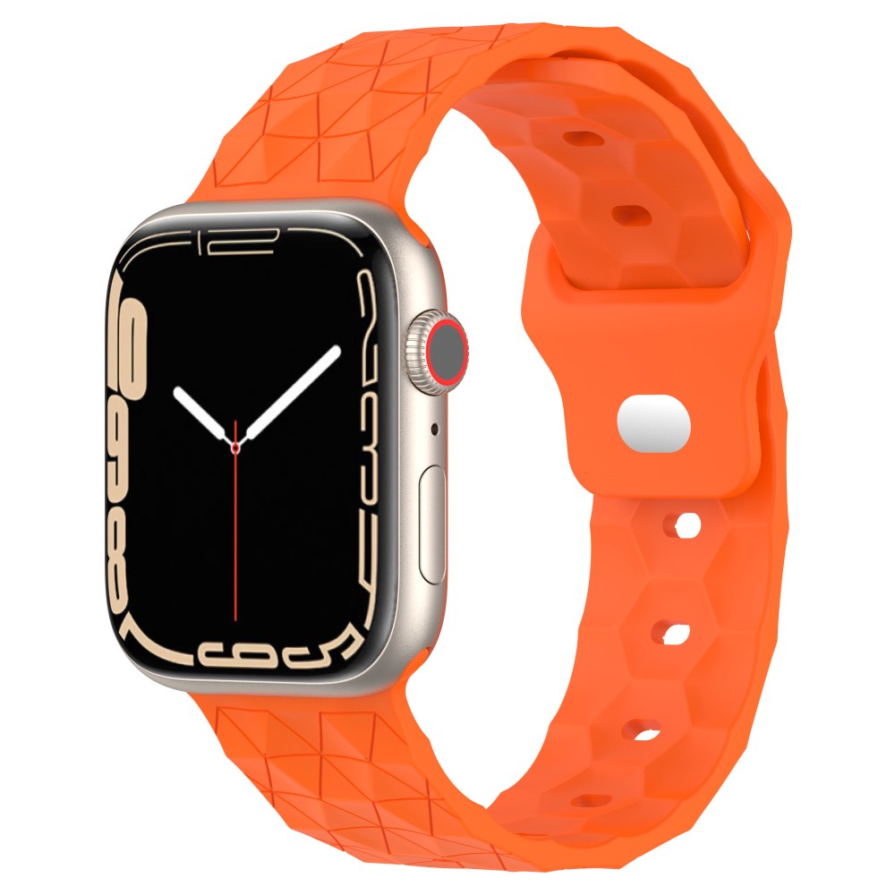 Mega Elegant Silikone Universal Rem passer til Apple Smartwatch - Orange#serie_4