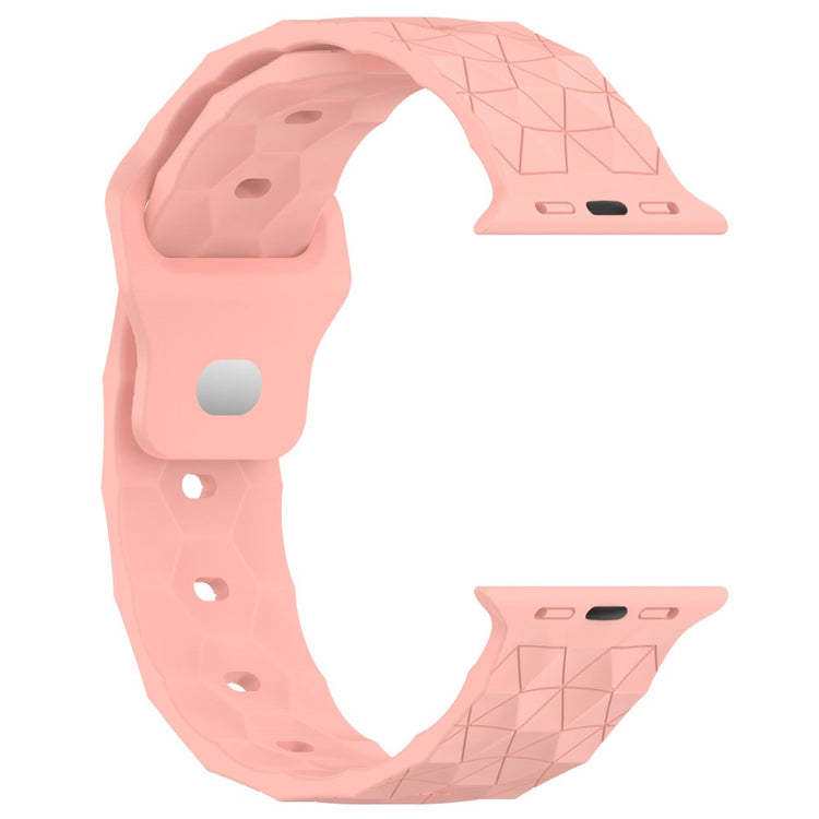 Mega Elegant Silikone Universal Rem passer til Apple Smartwatch - Pink#serie_5