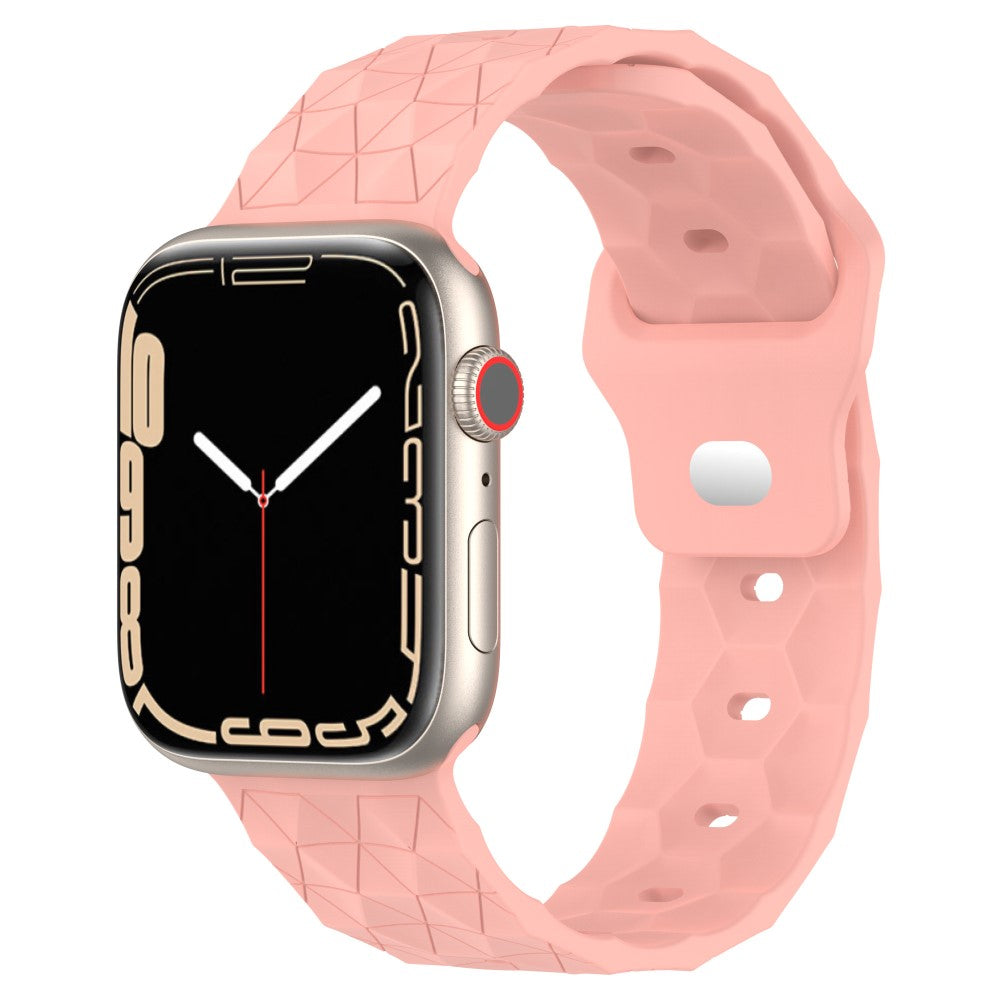 Mega Elegant Silikone Universal Rem passer til Apple Smartwatch - Pink#serie_5
