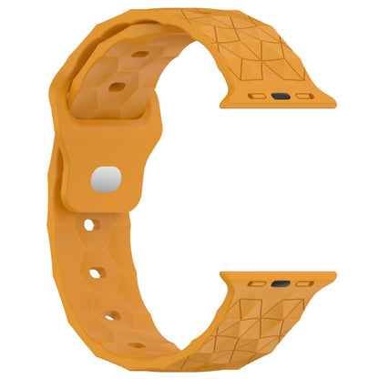 Mega Elegant Silikone Universal Rem passer til Apple Smartwatch - Gul#serie_7