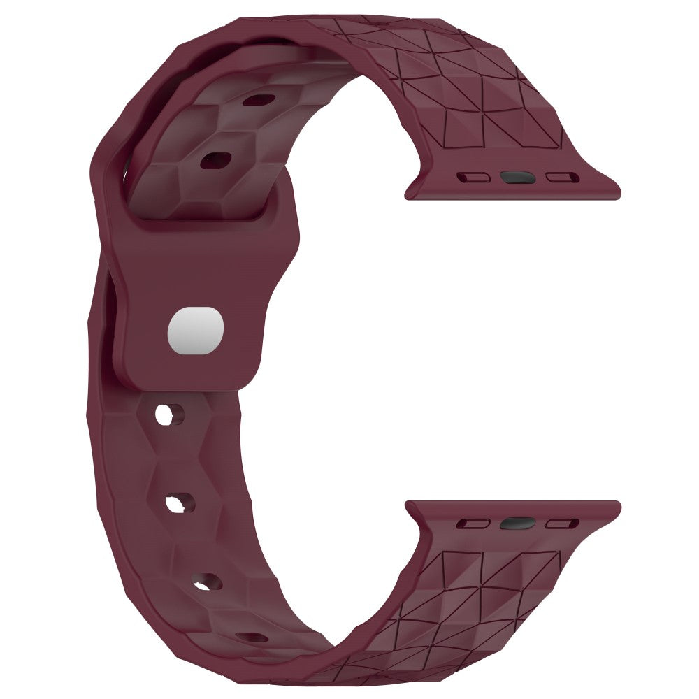 Mega Elegant Silikone Universal Rem passer til Apple Smartwatch - Rød#serie_8