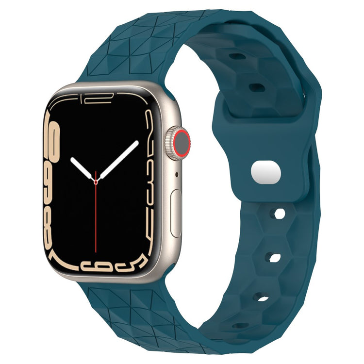 Mega Elegant Silikone Universal Rem passer til Apple Smartwatch - Blå#serie_9