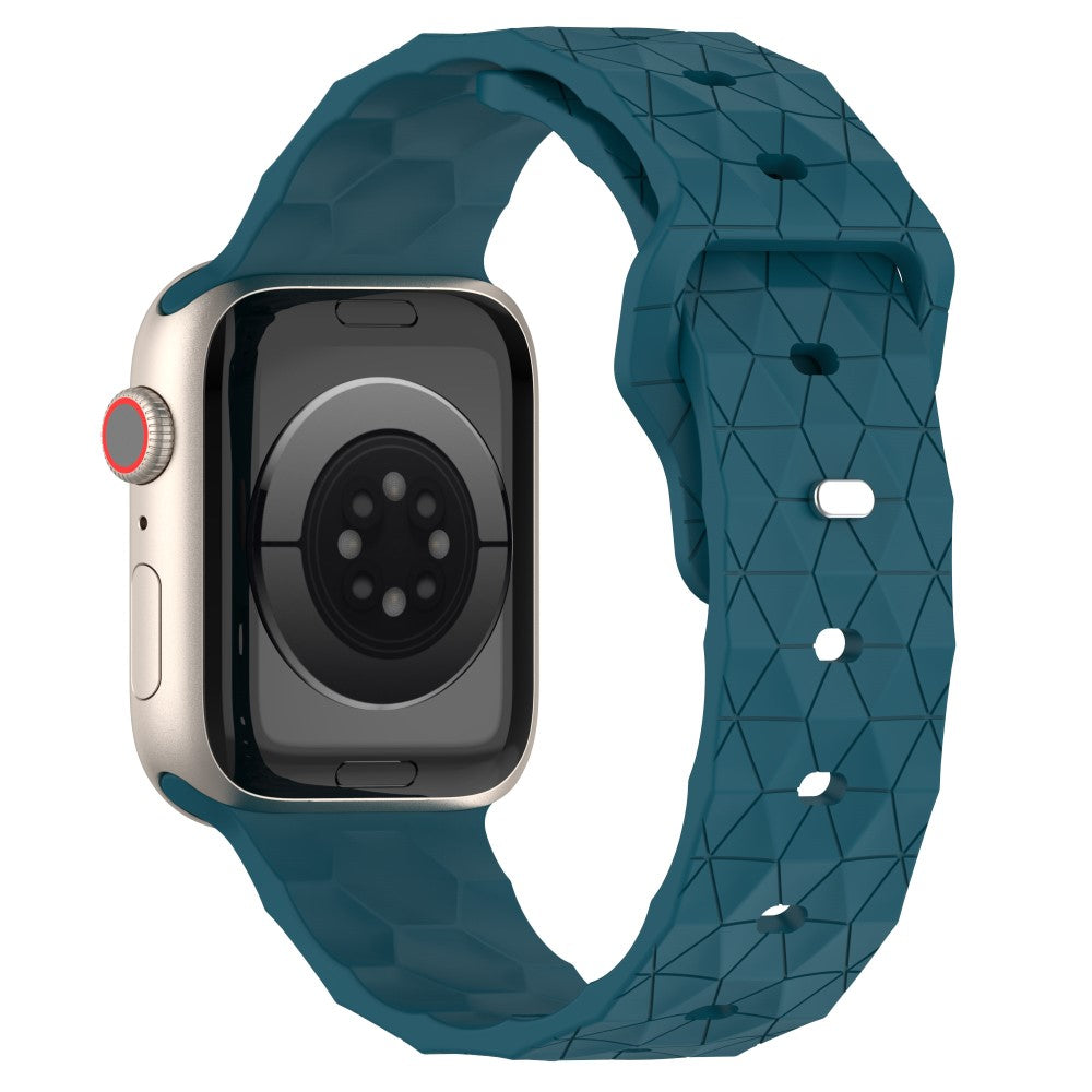 Mega Elegant Silikone Universal Rem passer til Apple Smartwatch - Blå#serie_9