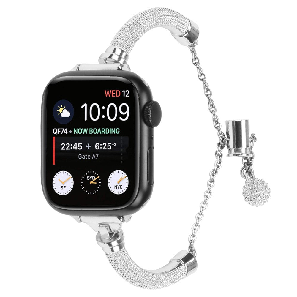 Rigtigt Fantastisk Metal Universal Rem passer til Apple Smartwatch - Sølv#serie_4