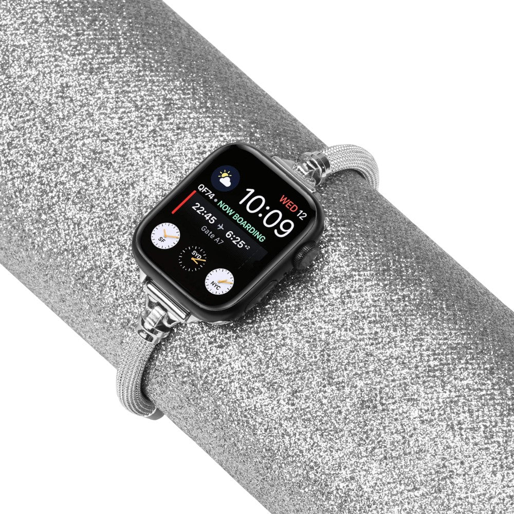 Rigtigt Fantastisk Metal Universal Rem passer til Apple Smartwatch - Sølv#serie_4