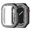 Mega Schön Apple Smartwatch Plastik und Strass Hülle