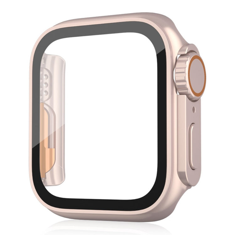 Vildt Godt Universal Cover med Skærmbeskytter i Plastik og Hærdet Glas passer til Apple Smartwatch - Pink#serie_2