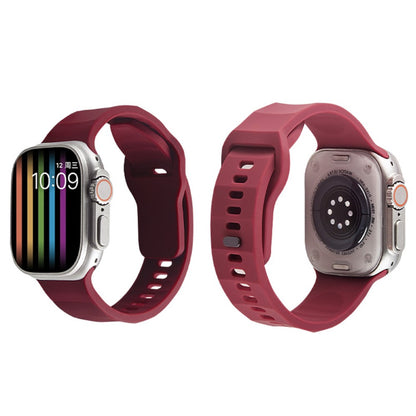Mega Elegant Silikone Universal Rem passer til Apple Smartwatch - Pink#serie_5
