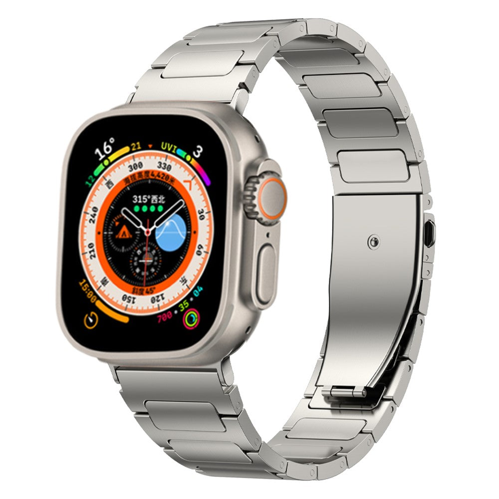 Meget Nydelig Metal Universal Rem passer til Apple Smartwatch - Sølv#serie_1