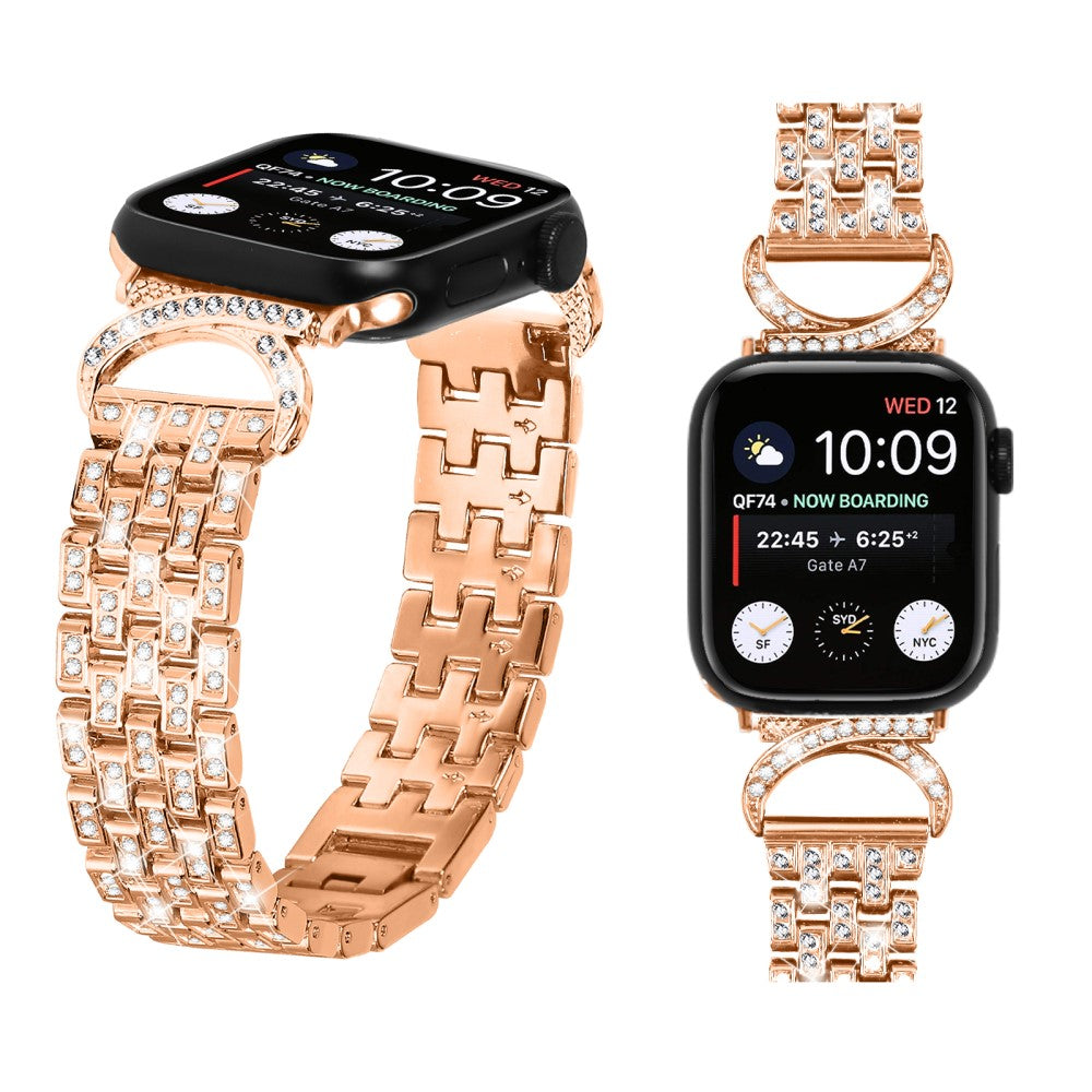 Metal Cover passer til Apple Watch Series 1-3 42mm - Pink#serie_2