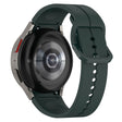20mm silicone groove strap for Samsung Galaxy Watch 6 / 5 / 4 / 3 (41mm)