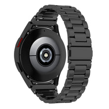 3-Bead stainless steel strap for Samsung Galaxy Watch 6 / 5 / 4 - Black#serie_1