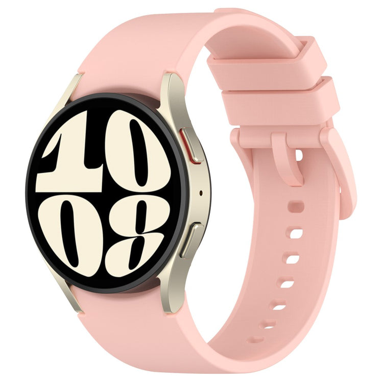 Rigtigt Pænt Silikone Universal Rem passer til Smartwatch - Pink#serie_3