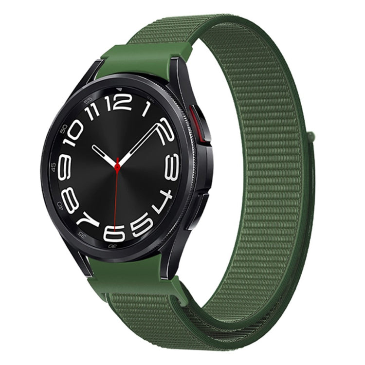 Helt Vildt Cool Nylon Universal Rem passer til Samsung Smartwatch - Grøn#serie_1