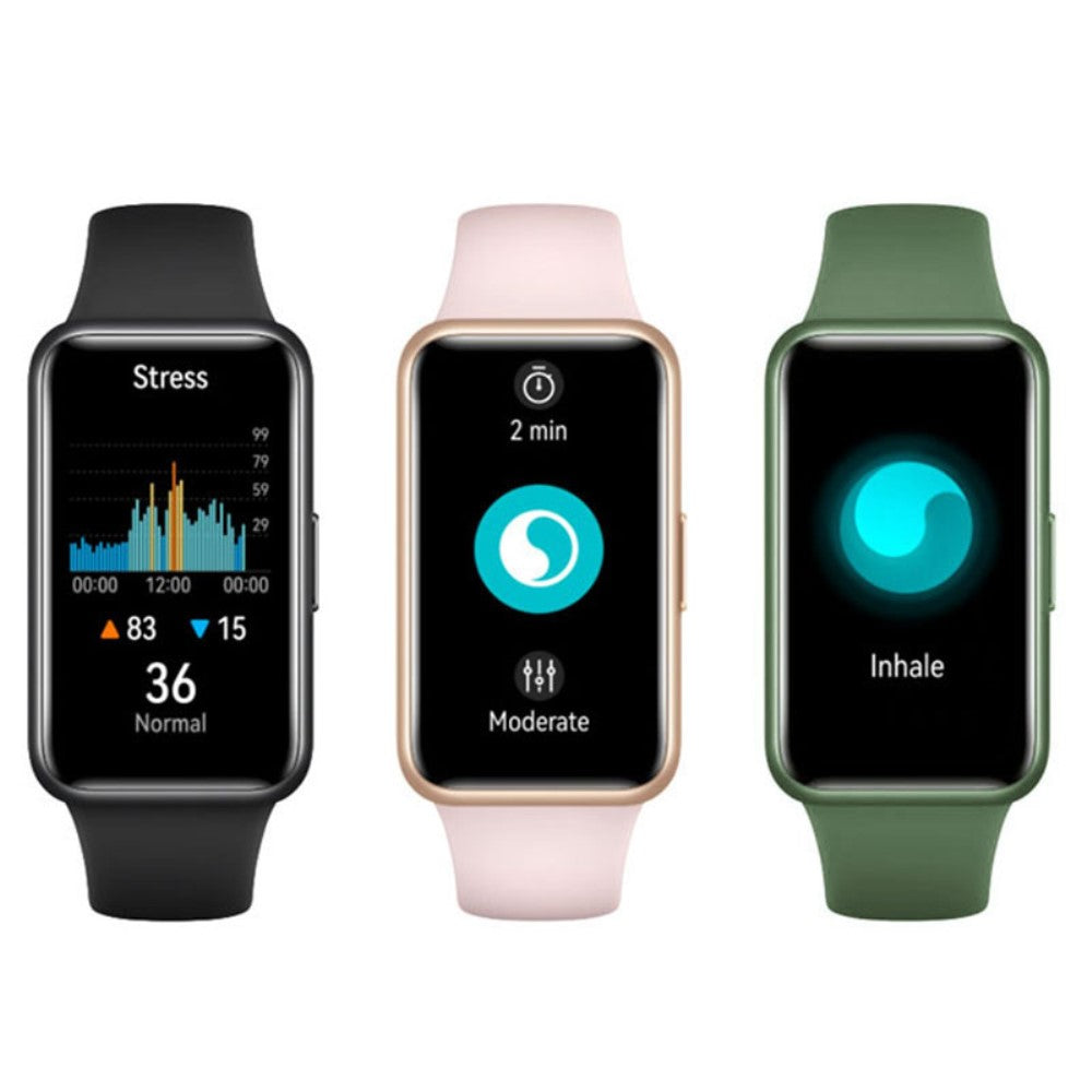 Huawei Band 7 watch and accessories - Green - Grøn#serie_041