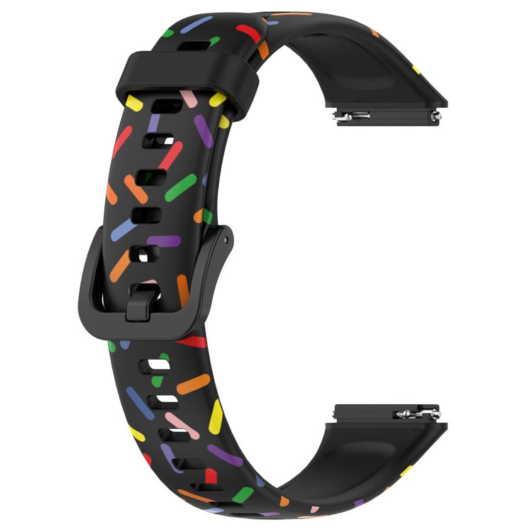 Komfortabel Rem passer til Xiaomi Mi Band 7 - Sort#serie_1