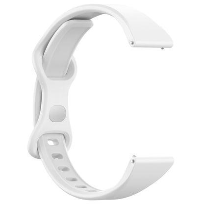 Superflot Silikone Universal Rem passer til Smartwatch - Hvid#serie_2