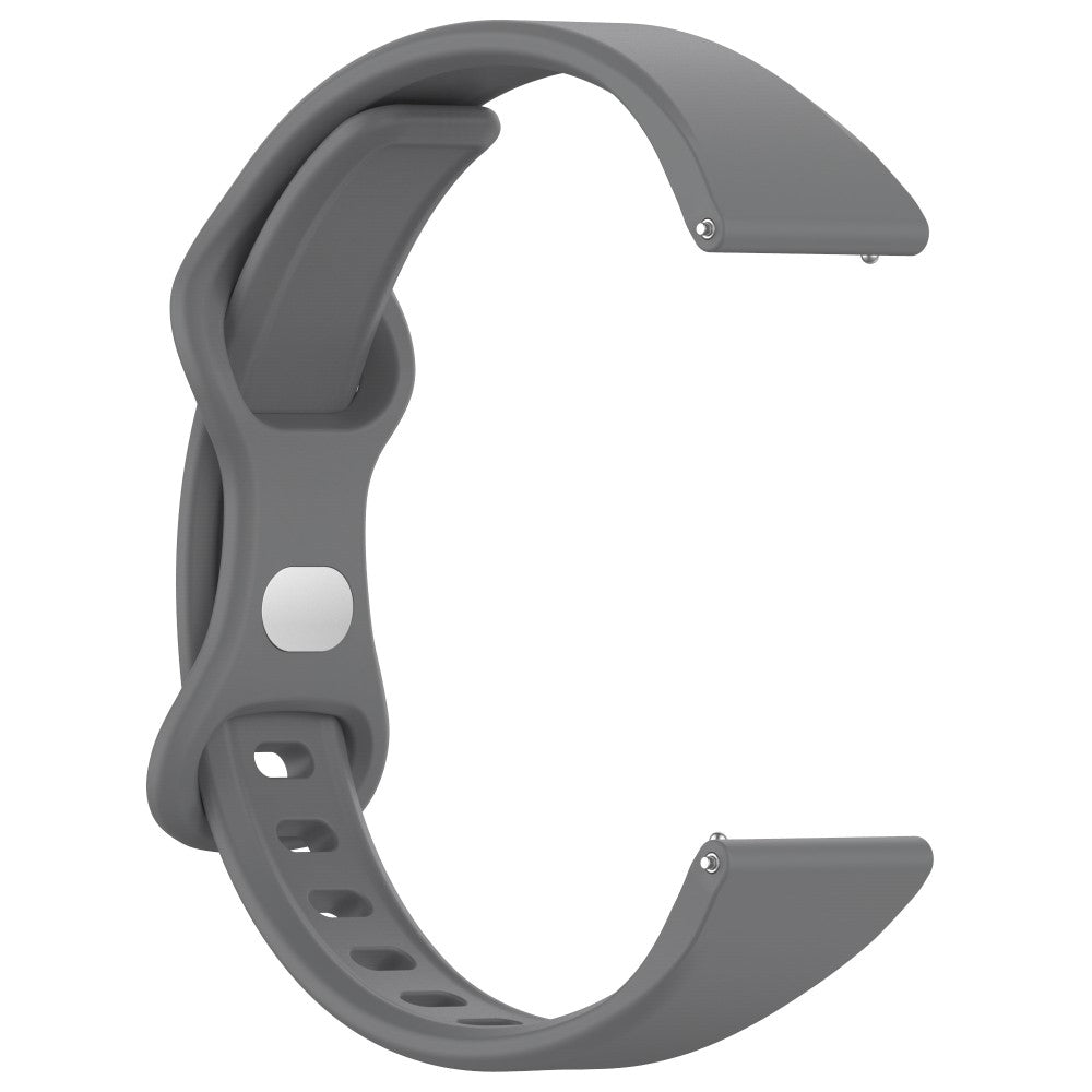 Superflot Silikone Universal Rem passer til Smartwatch - Sølv#serie_3