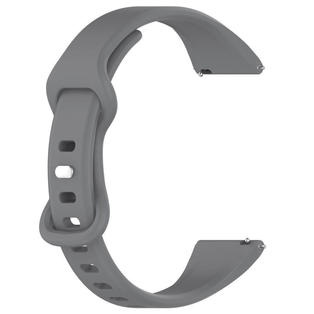 Superflot Silikone Universal Rem passer til Smartwatch - Sølv#serie_3