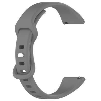 Superflot Silikone Universal Rem passer til Smartwatch - Sølv#serie_3