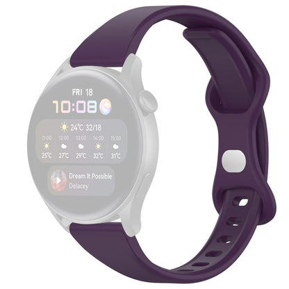 Superflot Silikone Universal Rem passer til Smartwatch - Lilla#serie_9
