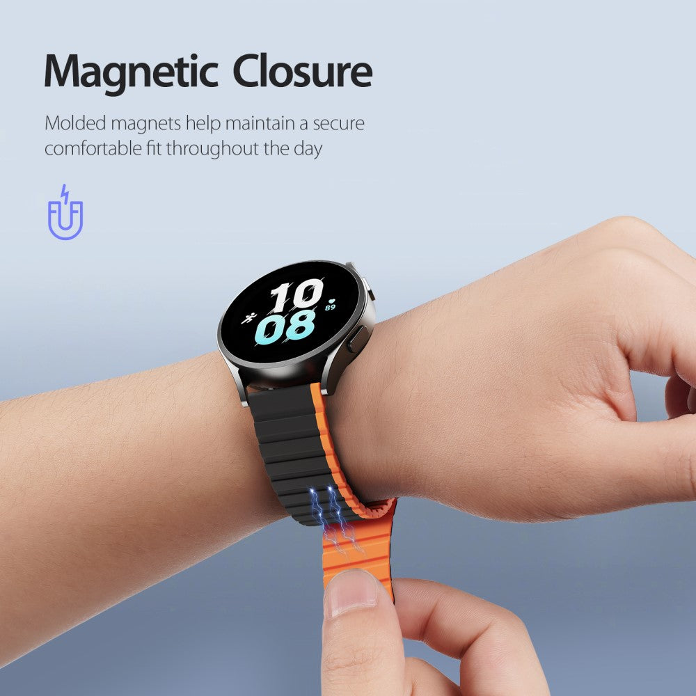 Fint Silikone Universal Rem passer til Smartwatch - Orange#serie_1
