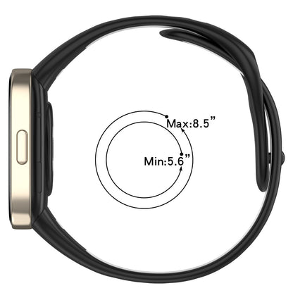 Silikone Universal Rem passer til Xiaomi Redmi Watch 3 / Xiaomi Mi Watch Lite 3 - Blå#serie_4