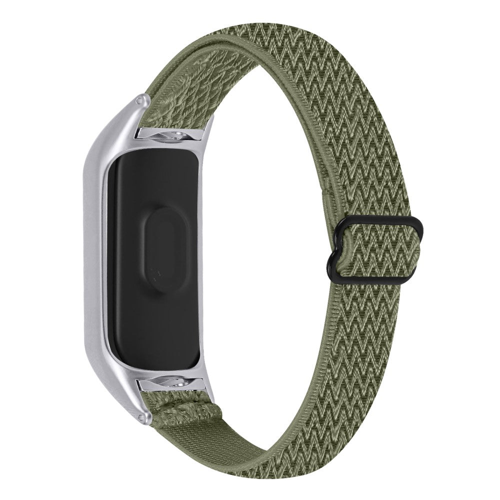 Meget Fantastisk Nylon Rem passer til Xiaomi Smart Band 8 - Grøn#serie_4