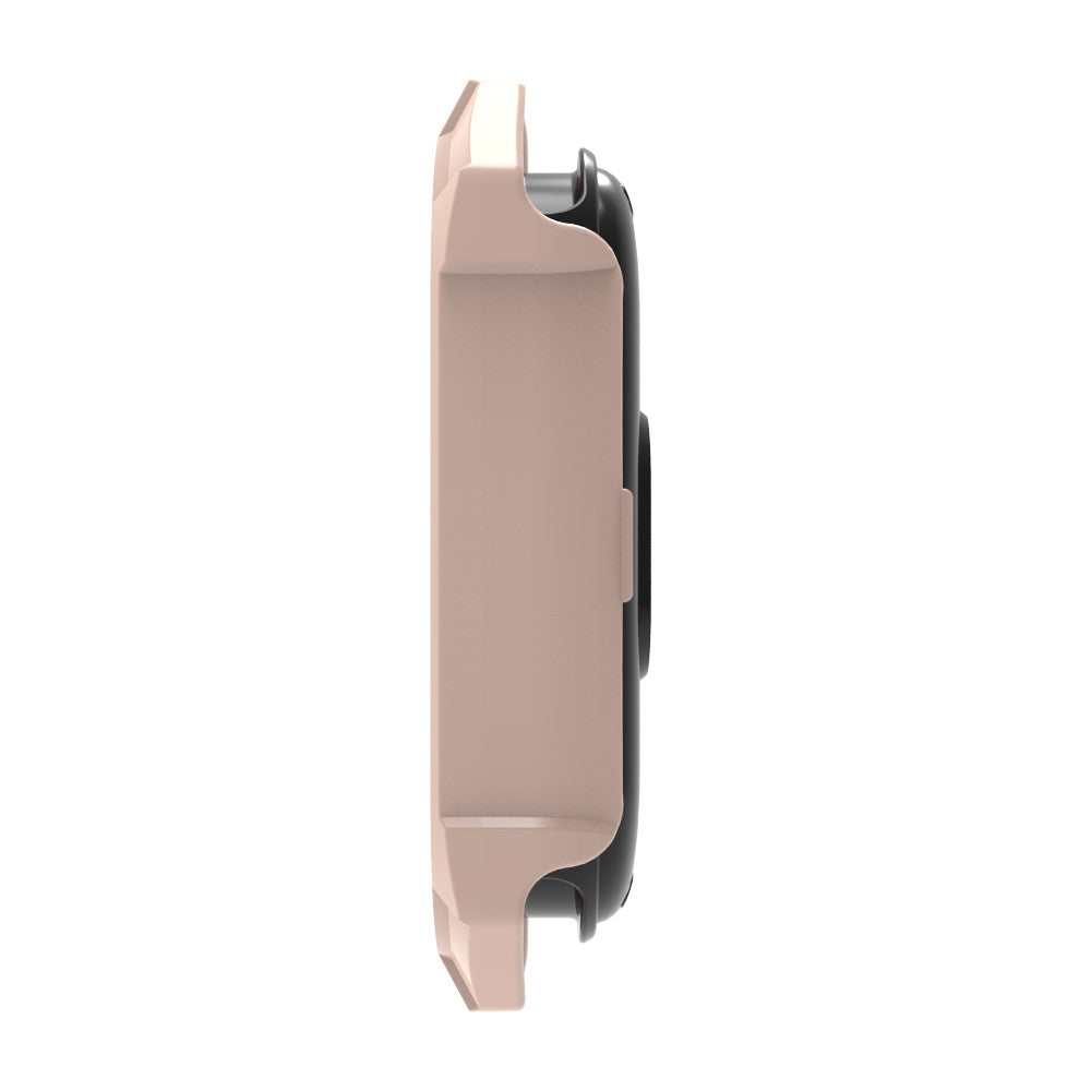 Super Fint Cover med Skærmbeskytter i Plastik og Hærdet Glas passer til Xiaomi Smart Band 8 - Sort#serie_2