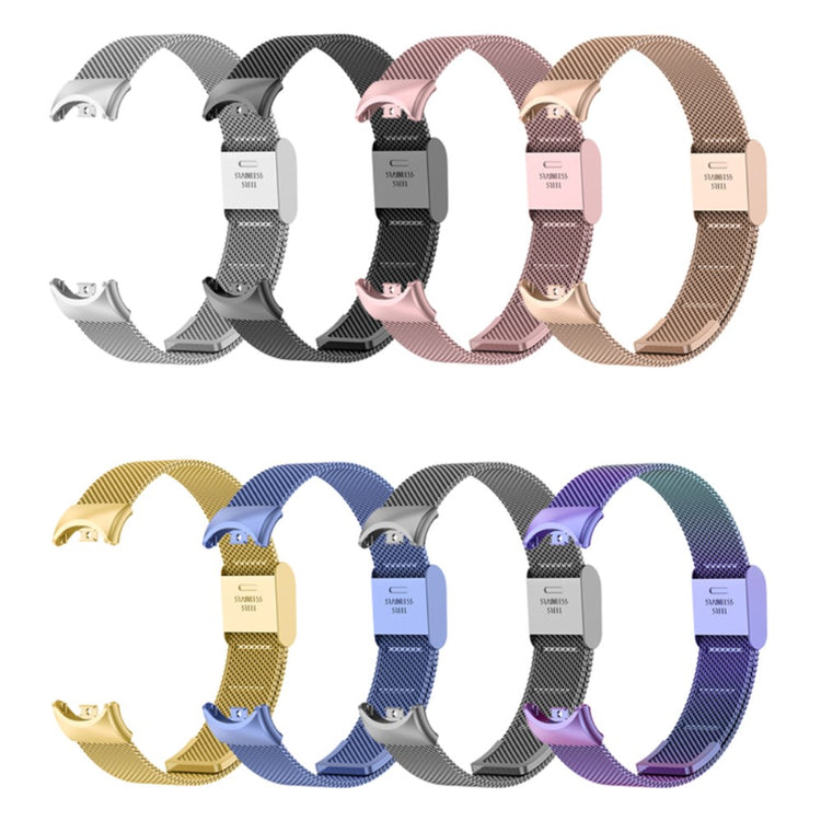 Meget Elegant Metal Rem passer til Xiaomi Smart Band 8 - Pink#serie_3