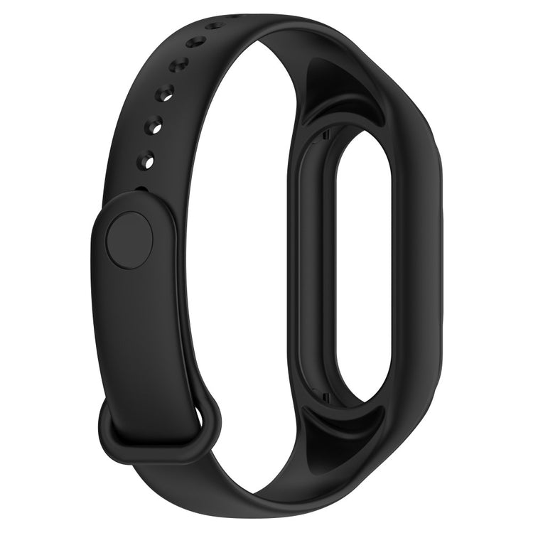 Alle Tiders Silikone Rem passer til Xiaomi Smart Band 8 - Sort#serie_1