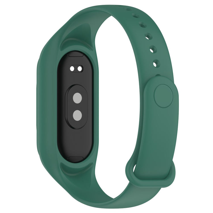 Alle Tiders Silikone Rem passer til Xiaomi Smart Band 8 - Grøn#serie_11