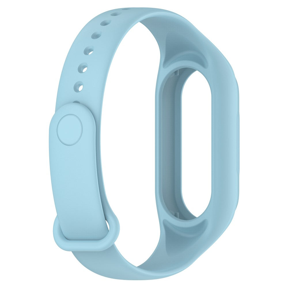 Alle Tiders Silikone Rem passer til Xiaomi Smart Band 8 - Blå#serie_12